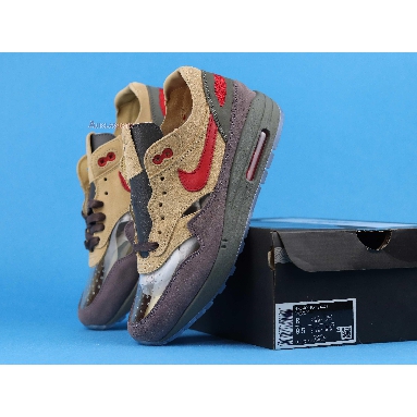 Clot x Nike Air Max 1 Kiss Of Death CHA DD1870-200 Brown/Red Sneakers