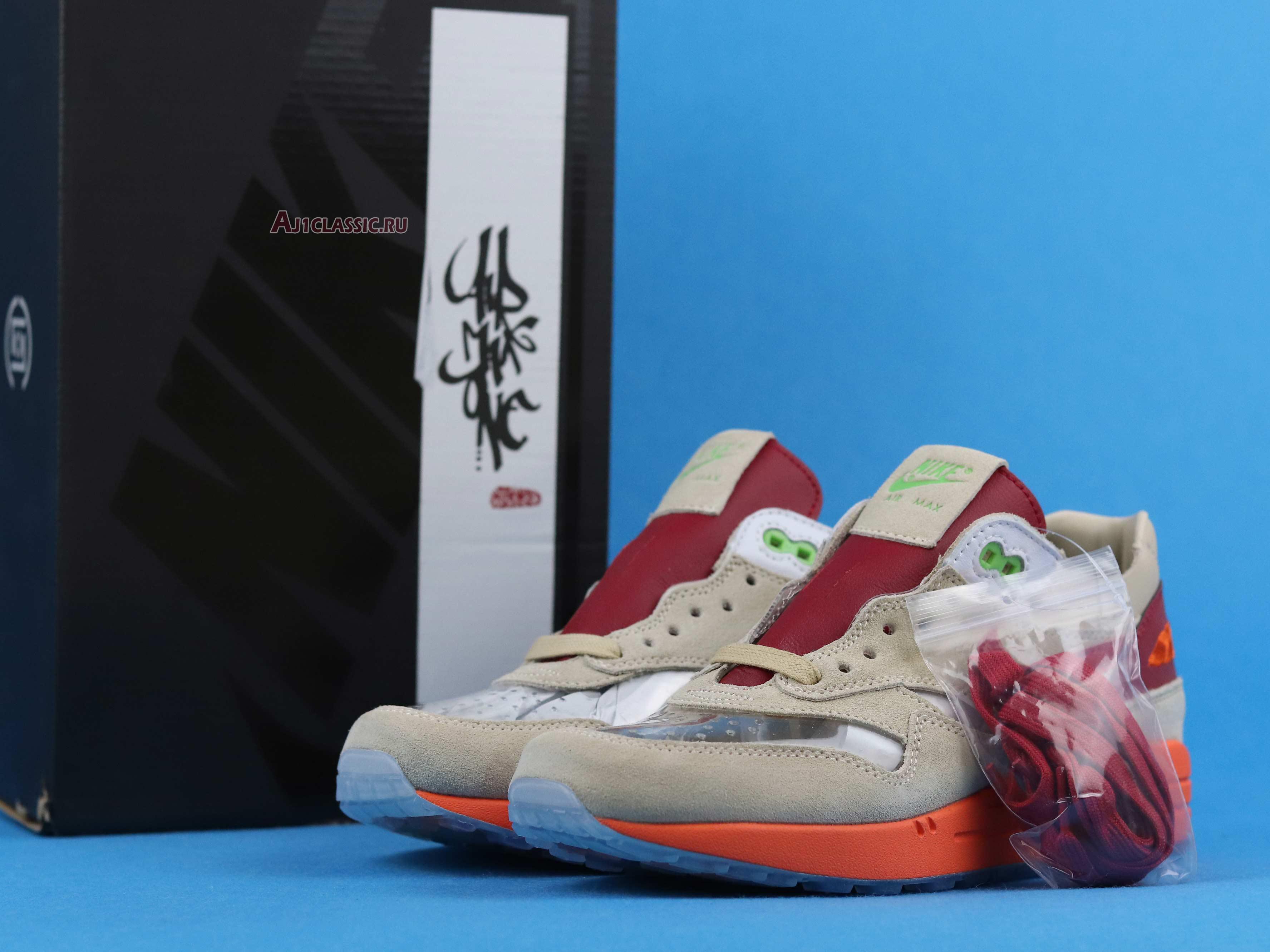 New Clot x Nike Air Max 1 "Kiss of Death" DD1870-100 Shoes