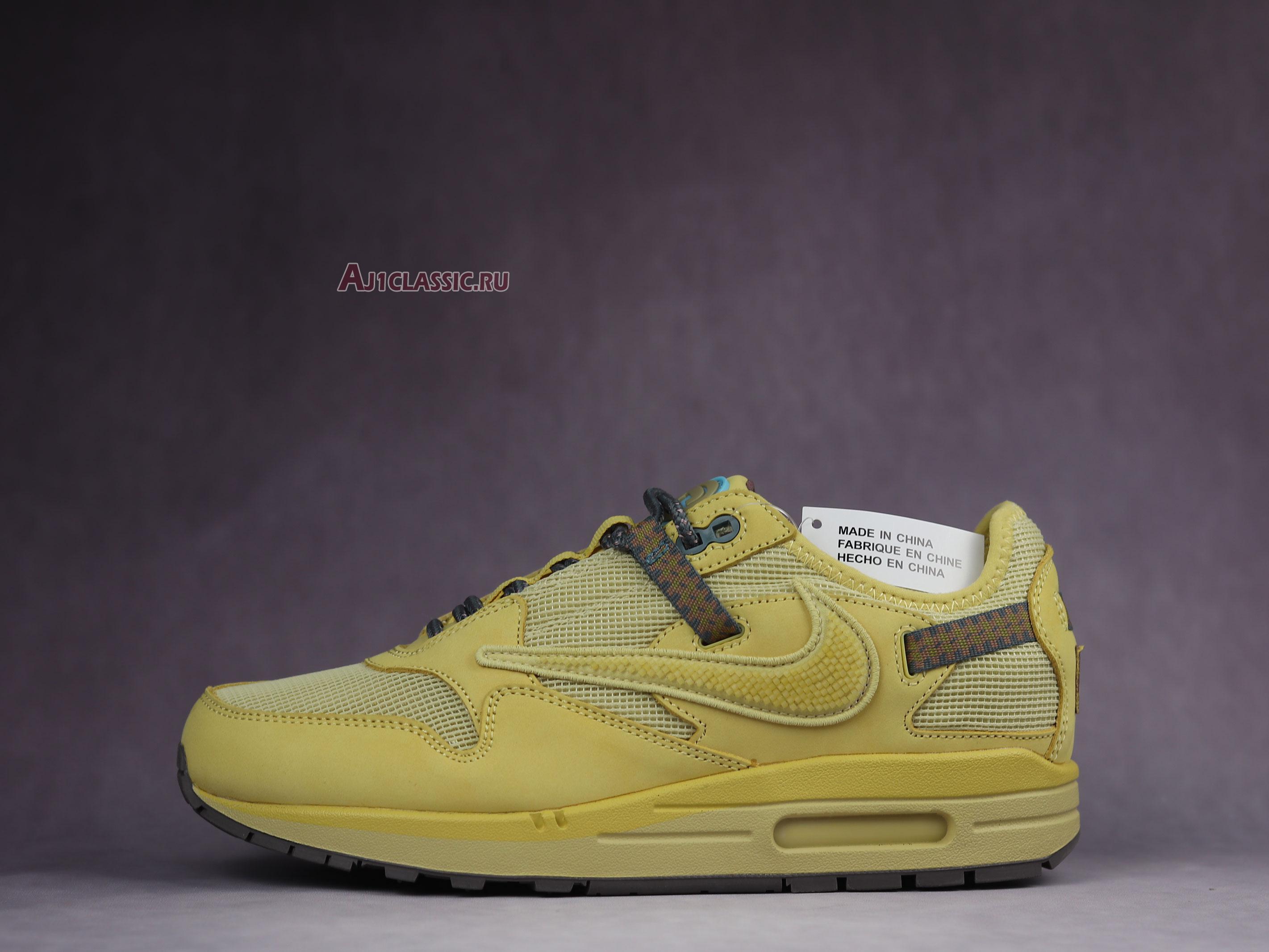 New Travis Scott x Air Max 1 "Saturn Gold" D09392-700 Shoes