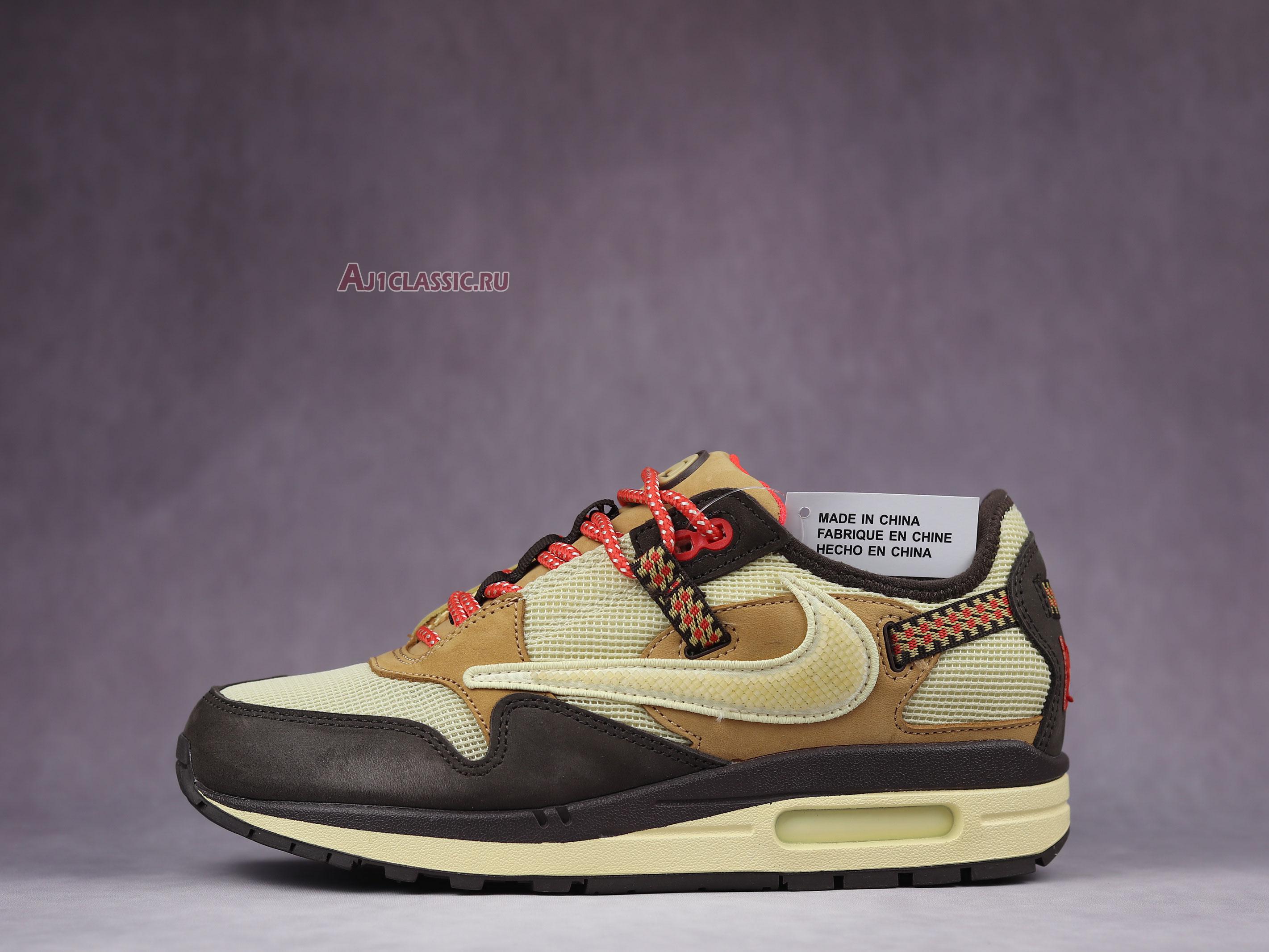 New Travis Scott x Nike Air Max 1 "Baroque Brown" D09392-200 Shoes