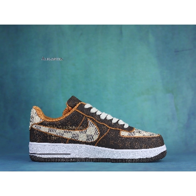 Nike x Louis Vuitton Air Force 1 - NAF1LV Brown/White Mens Womens Shoes