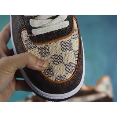 Nike x Louis Vuitton Air Force 1 - NAF1LV Brown/White Mens Womens Shoes