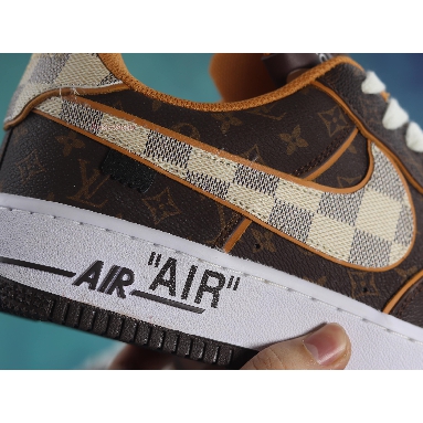 Nike x Louis Vuitton Air Force 1 - NAF1LV Brown/White Mens Womens Shoes