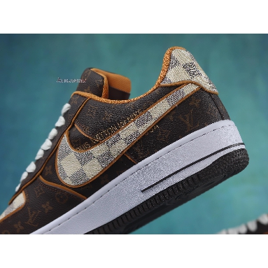 Nike x Louis Vuitton Air Force 1 - NAF1LV Brown/White Mens Womens Shoes