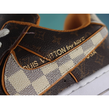 Nike x Louis Vuitton Air Force 1 - NAF1LV Brown/White Mens Womens Shoes