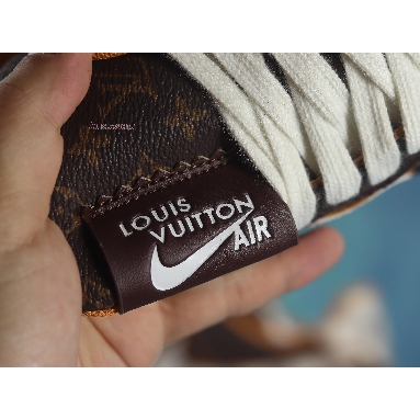 Nike x Louis Vuitton Air Force 1 - NAF1LV Brown/White Mens Womens Shoes