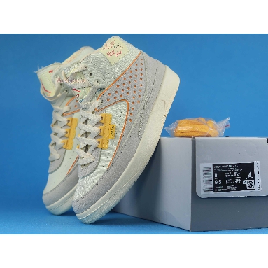 Union LA x Air Jordan 2 Retro SP Rattan DN3802-200 Rattan/Siren Red/Beach/Orange Peel Mens Womens Shoes