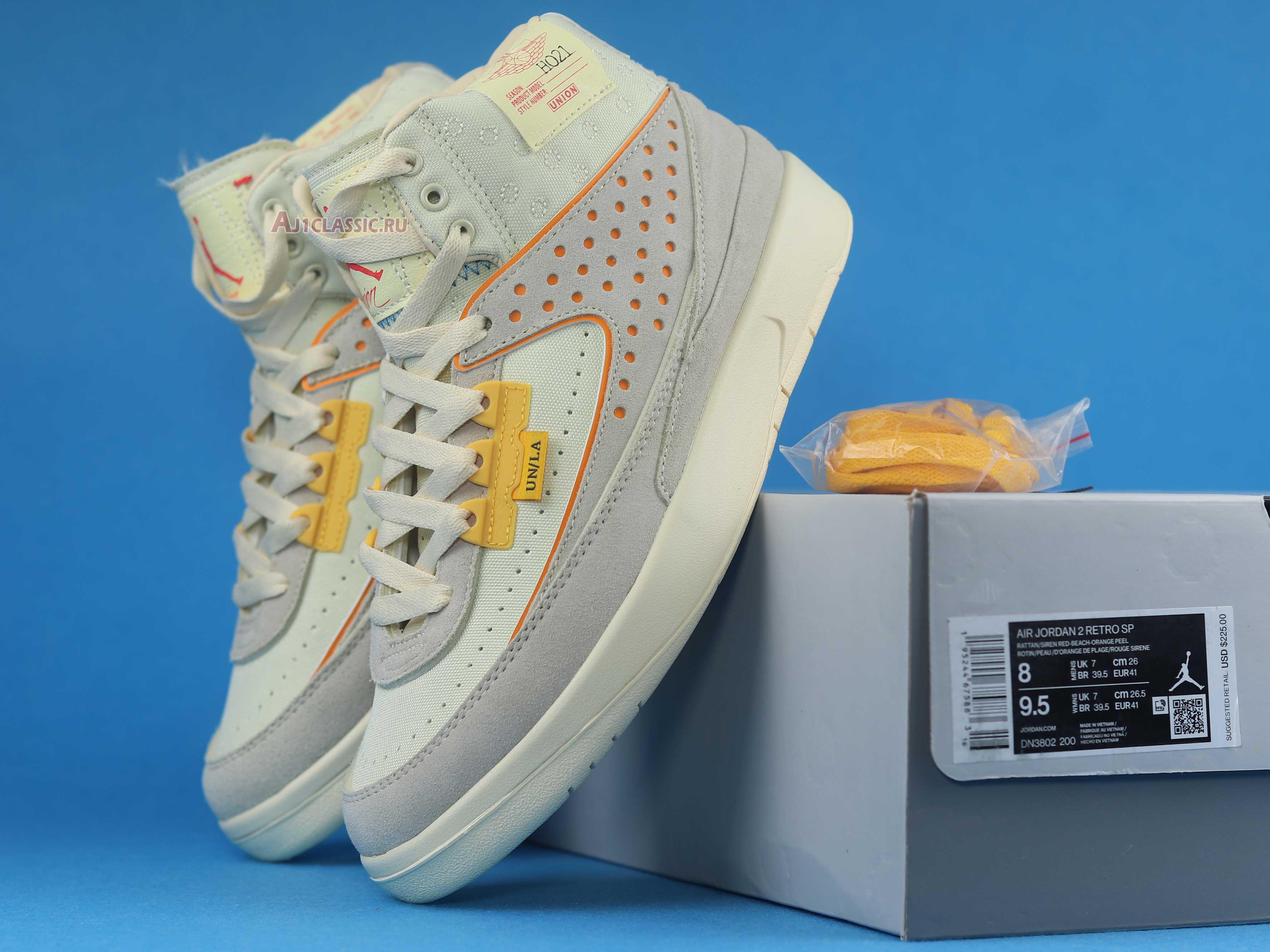 New Union LA x Air Jordan 2 Retro SP "Rattan" DN3802-200 Shoes