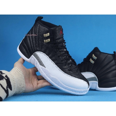 Air Jordan 12 Retro Playoff 2022 CT8013-006 Black/Varisty Red/White Mens Womens Shoes