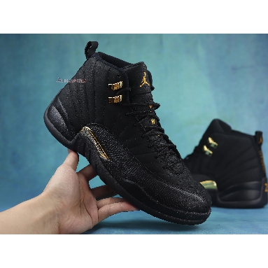 Air Jordan 12 Retro Black Taxi CT8013-071 Black/Taxi/Gold Sneakers