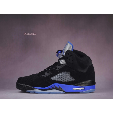 Air Jordan 5 Retro Racer Blue CT4838-004 Black/Racer Blue/Reflective Silver Sneakers