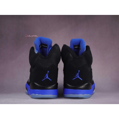 Air Jordan 5 Retro Racer Blue CT4838-004 Black/Racer Blue/Reflective Silver Sneakers