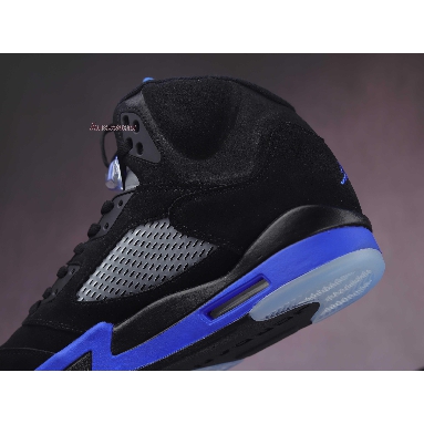 Air Jordan 5 Retro Racer Blue CT4838-004 Black/Racer Blue/Reflective Silver Sneakers