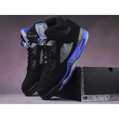 Air Jordan 5 Retro Racer Blue CT4838-004 Black/Racer Blue/Reflective Silver Sneakers