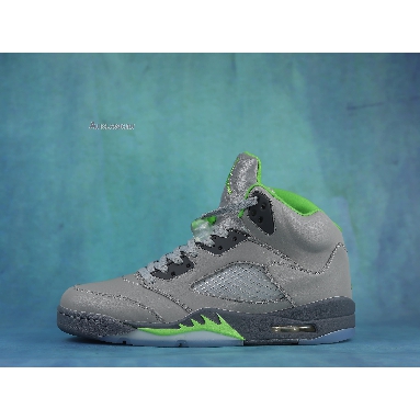 Air Jordan 5 Retro Green Bean 2022 DM9014-003 Silver/Green Bean/Flint Grey Sneakers