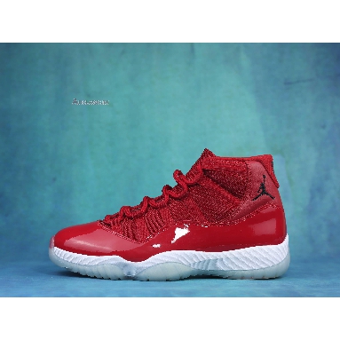 Air Jordan 11 Retro Win Like 96 378037-623-02 Gym Red/White-Black Mens Womens Shoes