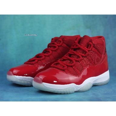 Air Jordan 11 Retro Win Like 96 378037-623-02 Gym Red/White-Black Mens Womens Shoes