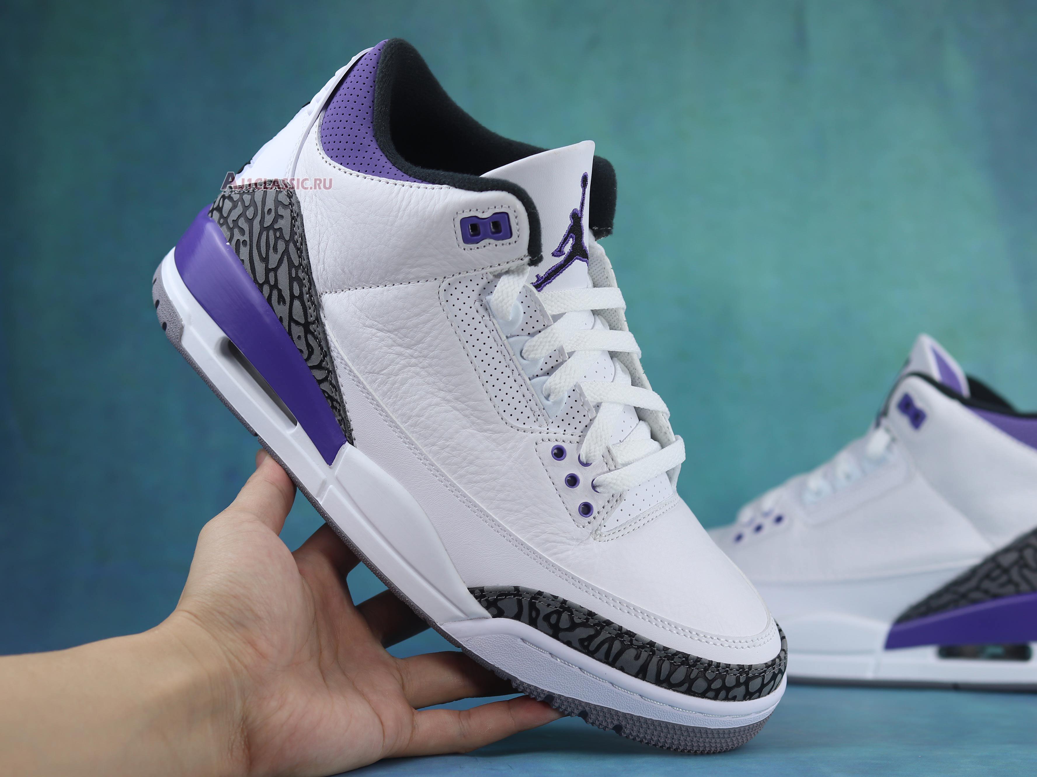 Air Jordan 3 Retro "Dark Iris" CT8532-105