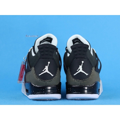 Air Jordan 4 Retro Fear 626969-030-02 Black/White-Cool Grey-Pr Pltnm Mens Womens Shoes