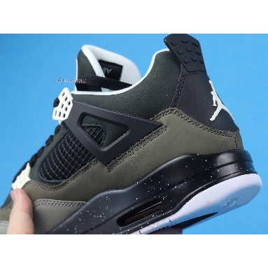 Air Jordan 4 Retro Fear 626969-030-02 Black/White-Cool Grey-Pr Pltnm Sneakers