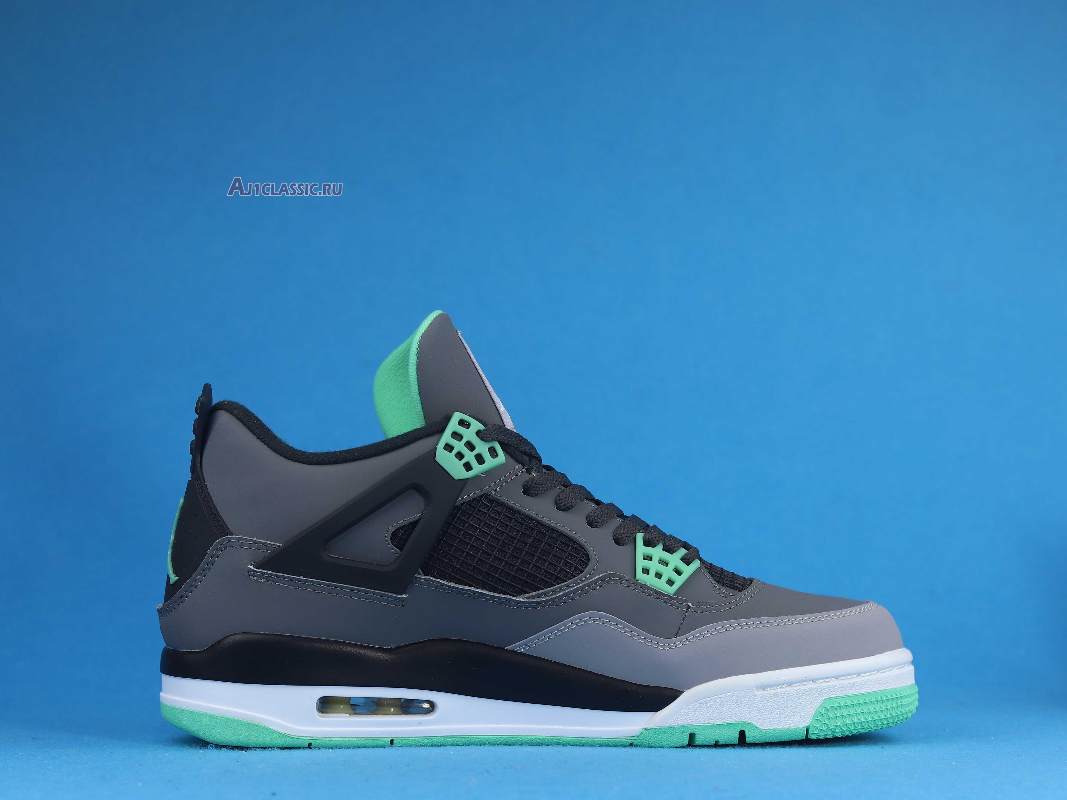 Air Jordan 4 Retro "Green Glow" 308497-033