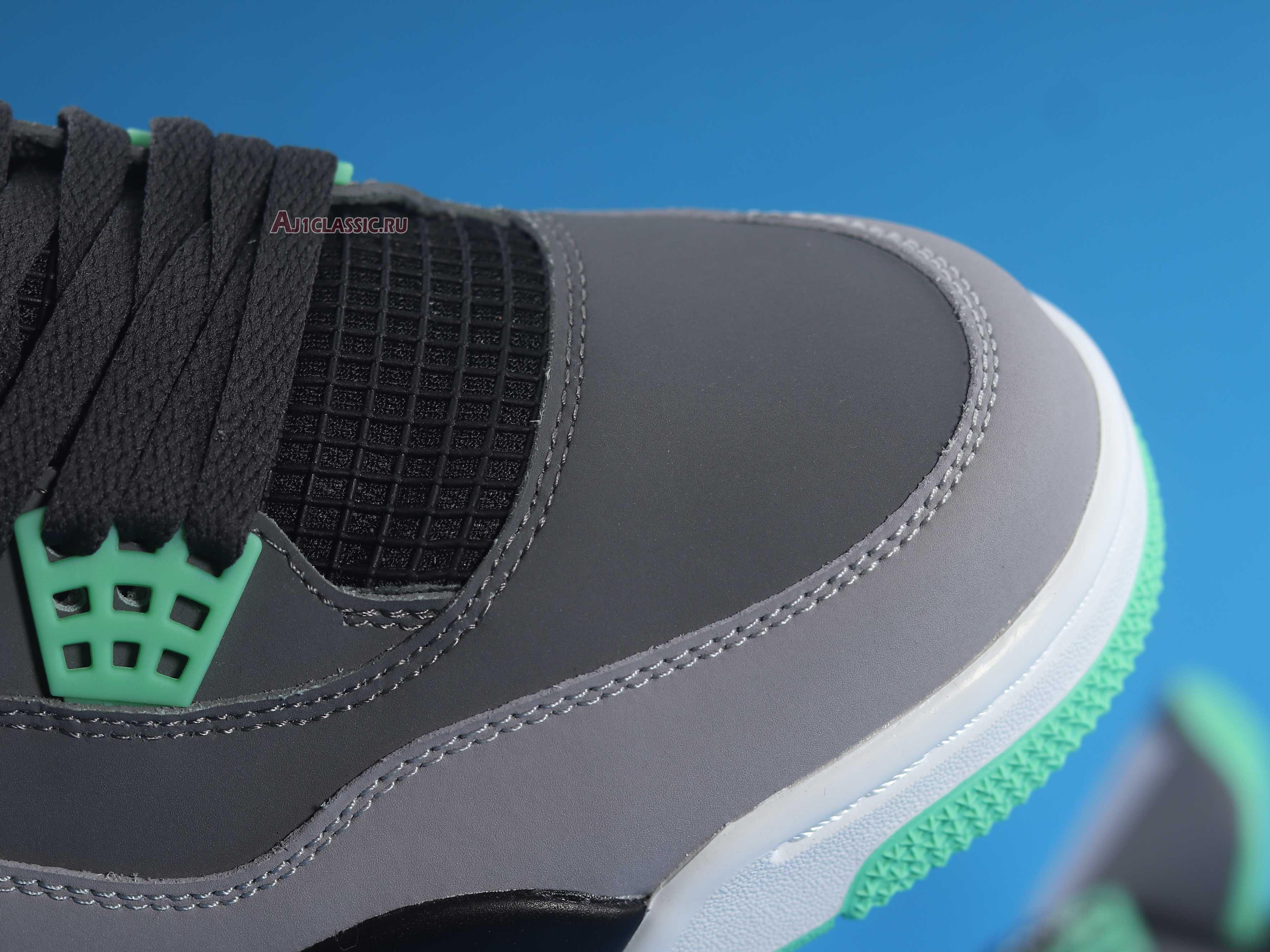 Air Jordan 4 Retro "Green Glow" 308497-033