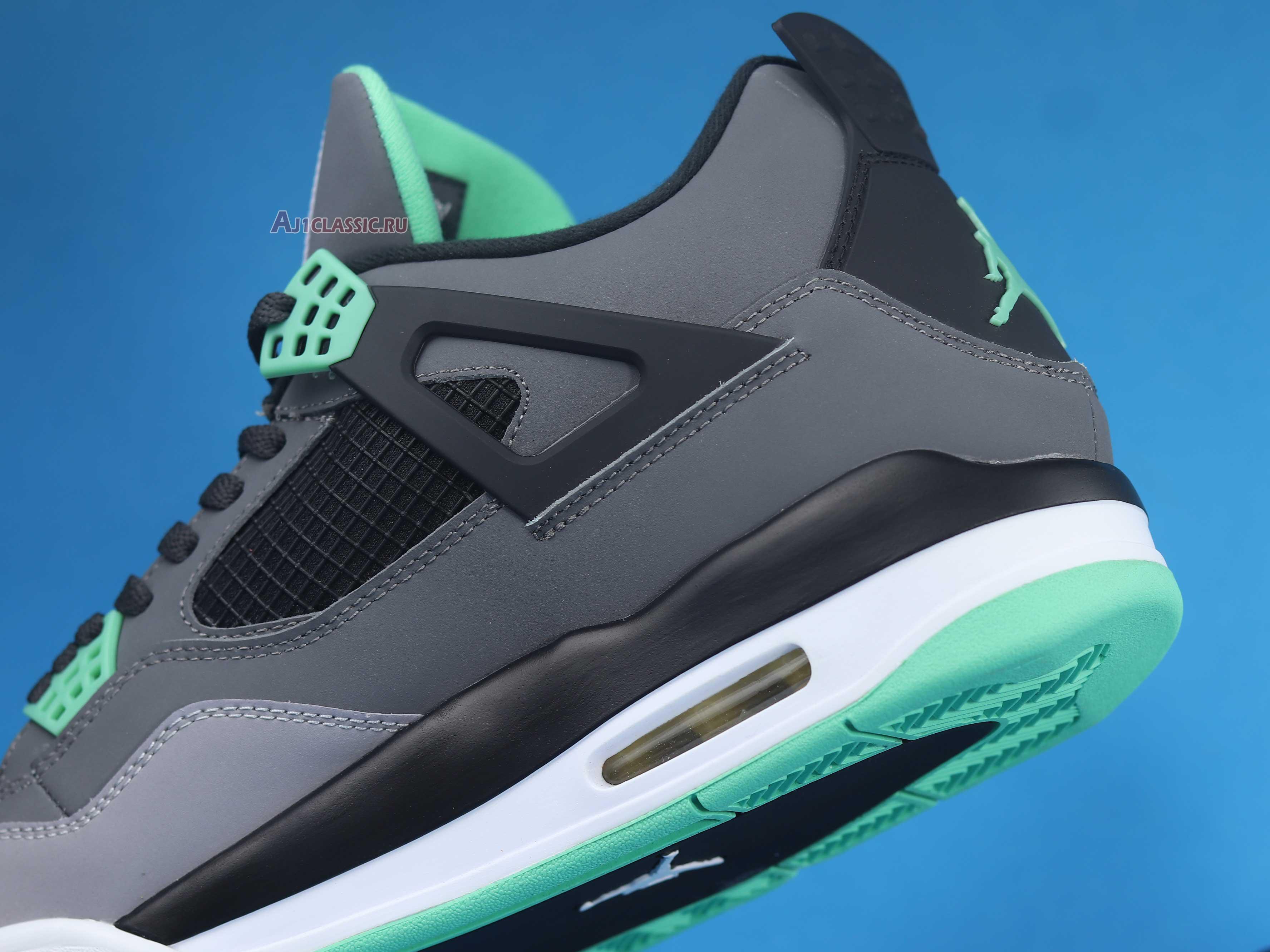 Air Jordan 4 Retro "Green Glow" 308497-033