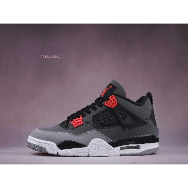 Air Jordan 4 Retro Infrared DH6927-061 Dark Grey/Infrared 23/Black/Cement Grey Sneakers