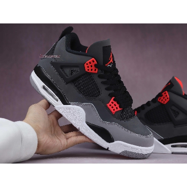 Air Jordan 4 Retro Infrared DH6927-061 Dark Grey/Infrared 23/Black/Cement Grey Sneakers