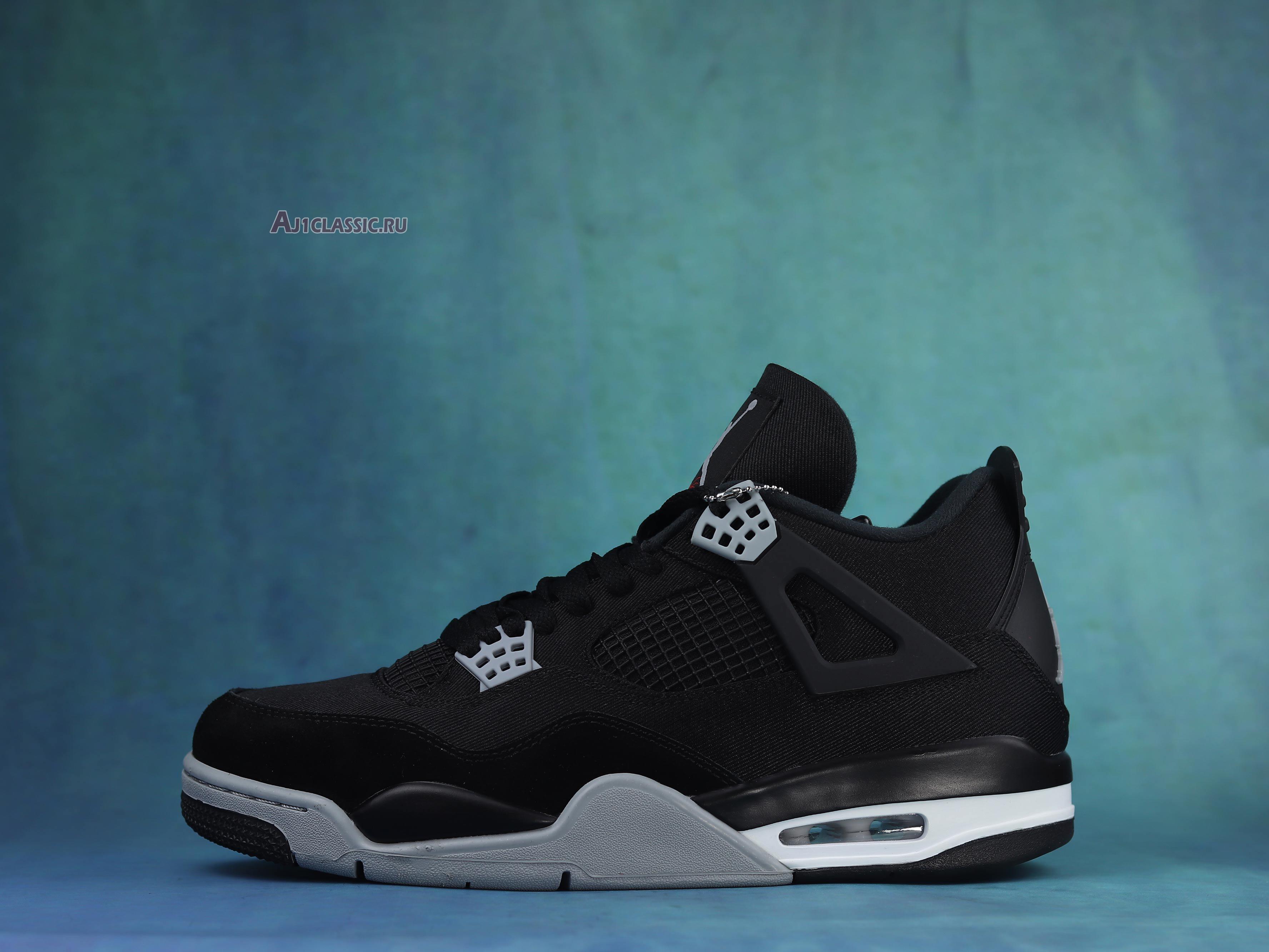 New Air Jordan 4 Retro "Black Canvas" DH7138-006 Shoes