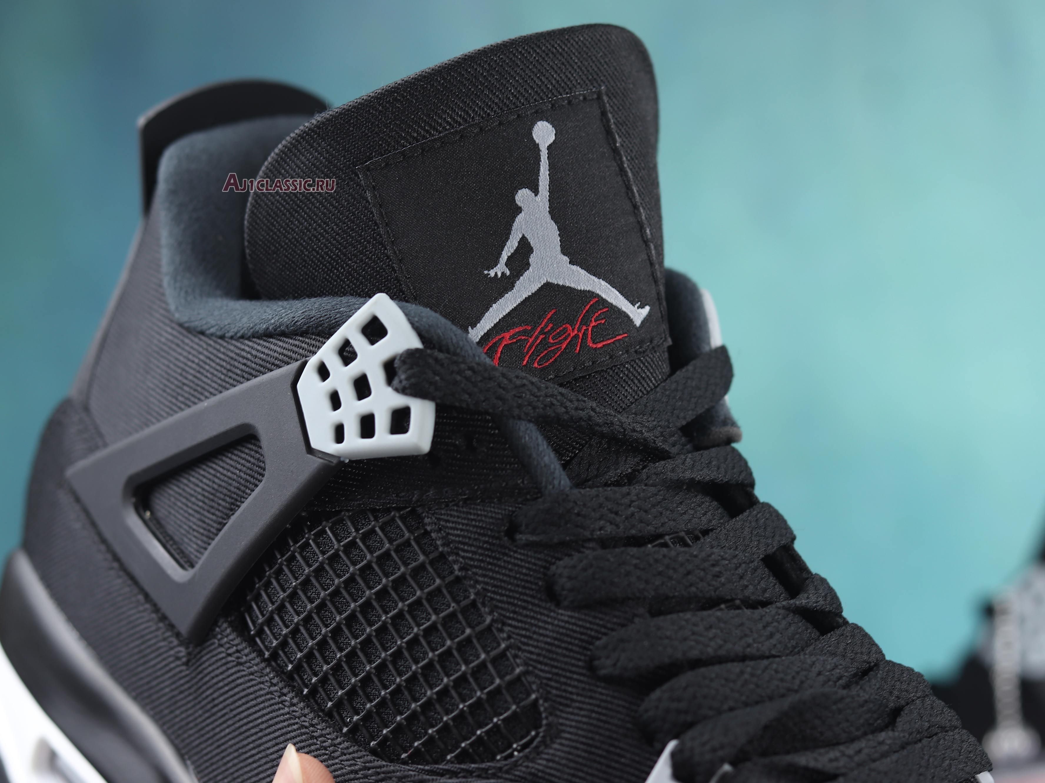 Air Jordan 4 Retro "Black Canvas" DH7138-006