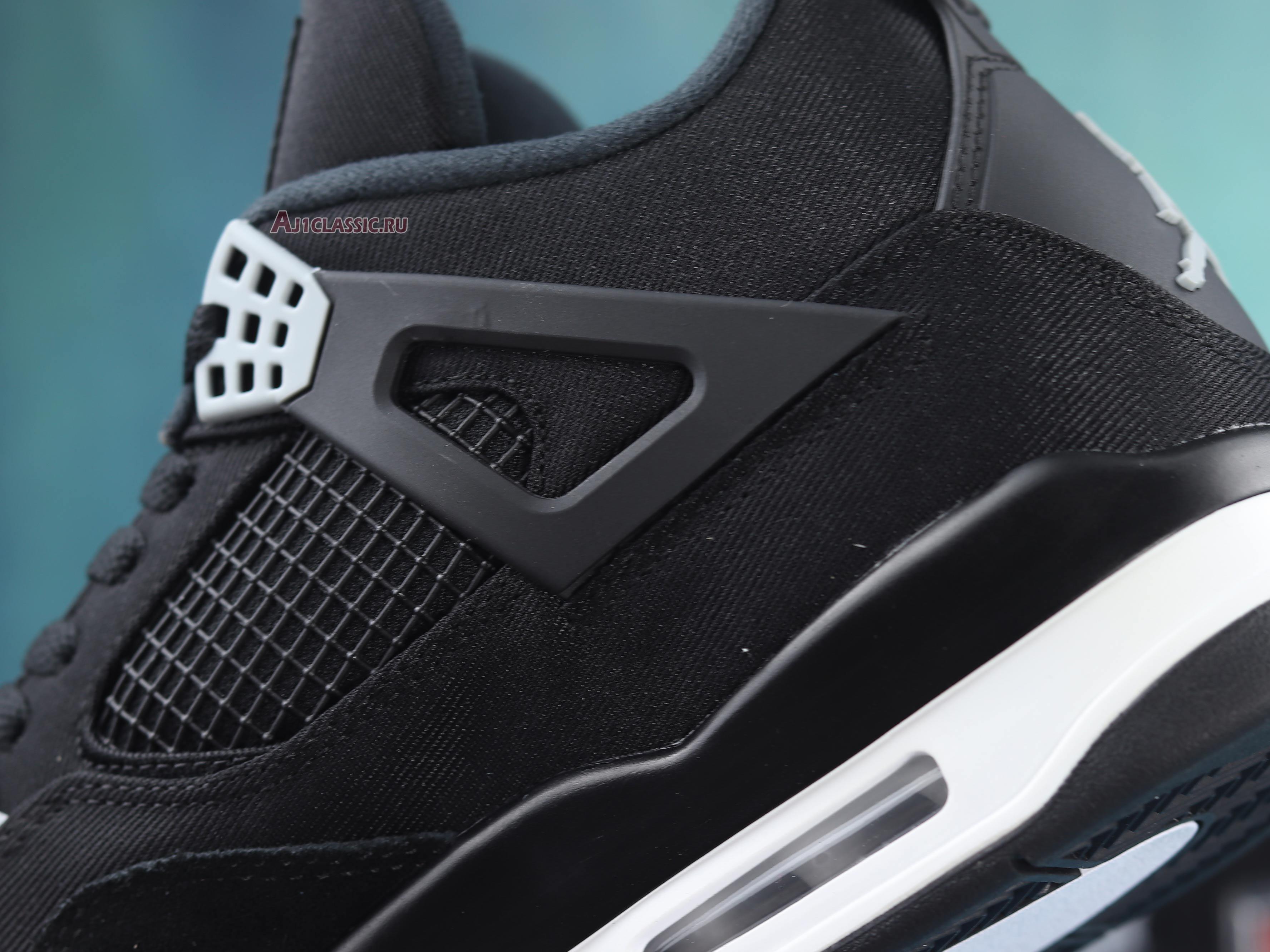 Air Jordan 4 Retro "Black Canvas" DH7138-006