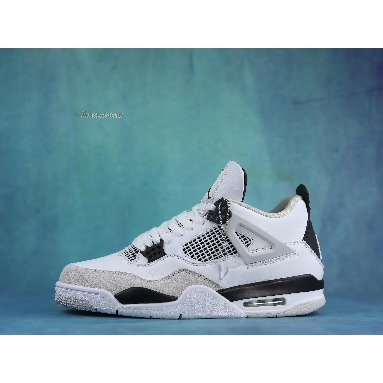 Air Jordan 4 Retro Military Black DH6927-111 White/Black/Neutral Grey Sneakers