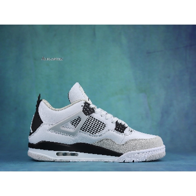 Air Jordan 4 Retro Military Black DH6927-111 White/Black/Neutral Grey Sneakers