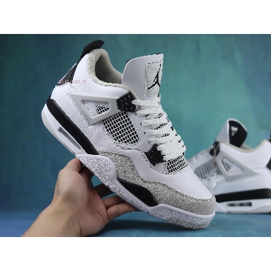 Air Jordan 4 Retro Military Black DH6927-111 White/Black/Neutral Grey Mens Womens Shoes