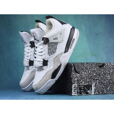 Air Jordan 4 Retro Military Black DH6927-111 White/Black/Neutral Grey Sneakers