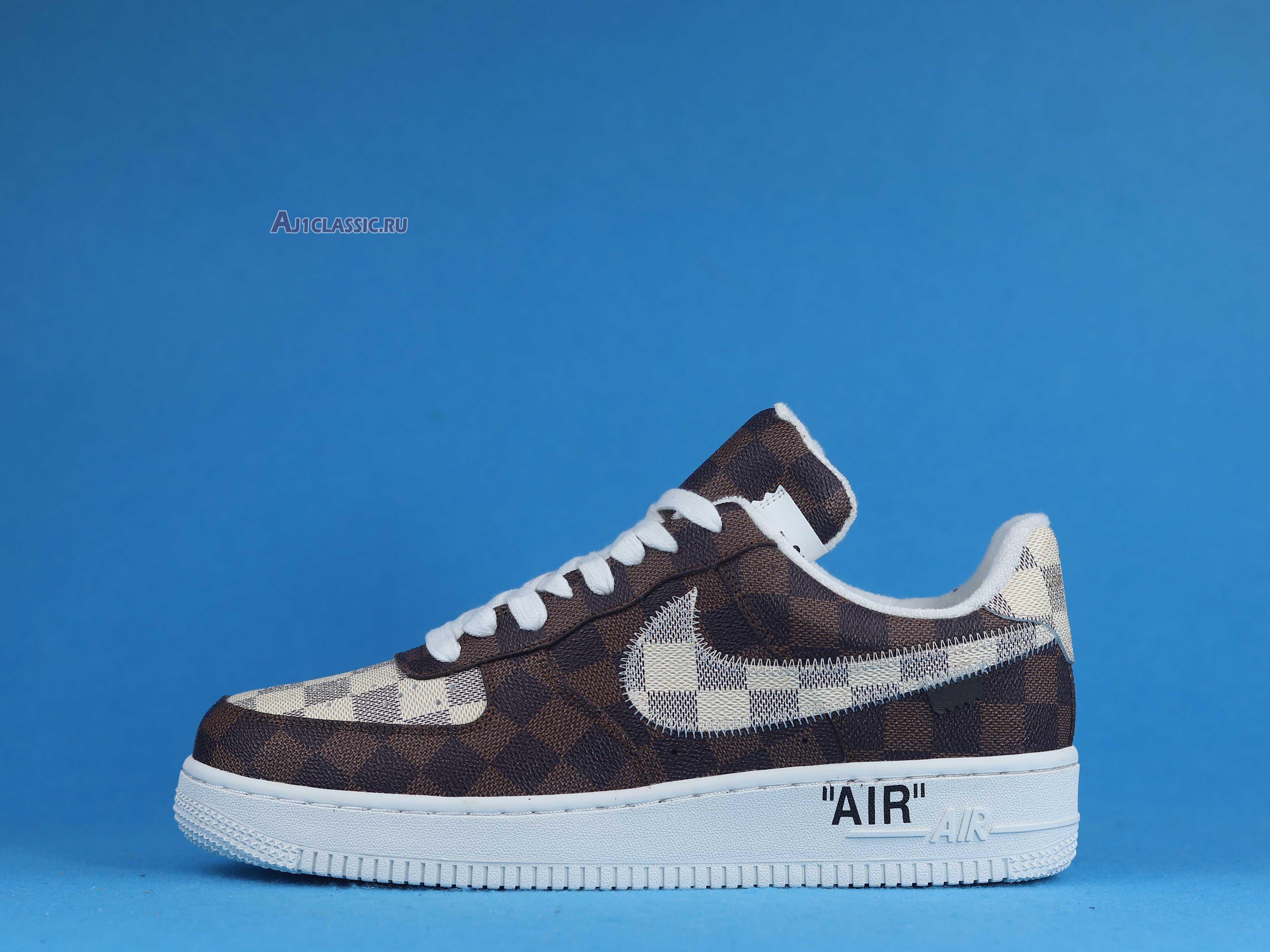 New Nike x Louis Vuitton Air Force 1 Low "Brown" NAF1LV-02 Shoes