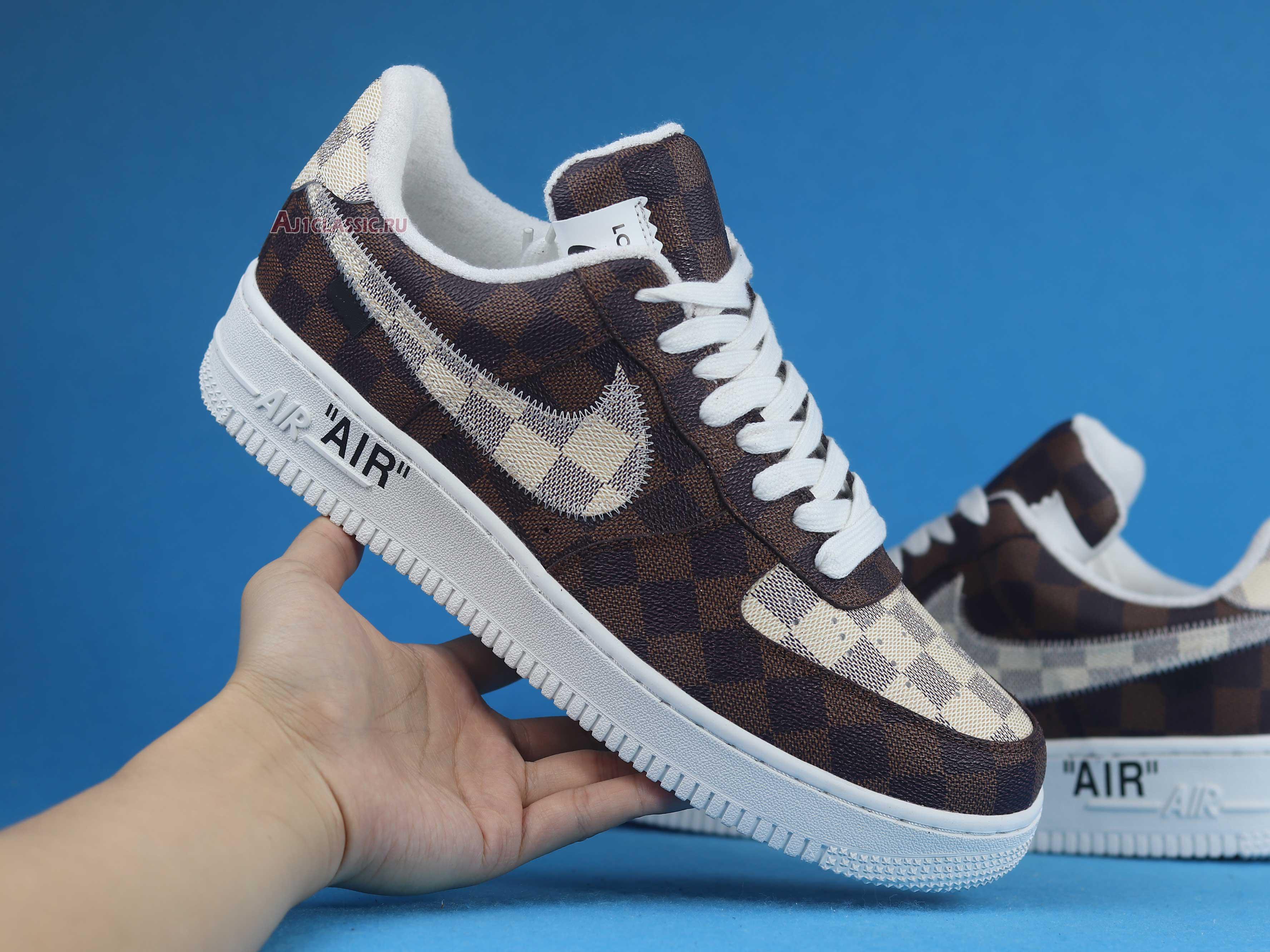 New Nike x Louis Vuitton Air Force 1 Low "Brown" NAF1LV-02 Shoes