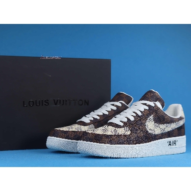 Nike x Louis Vuitton Air Force 1 Low Brown NAF1LV-02 Brown/White Mens Womens Shoes