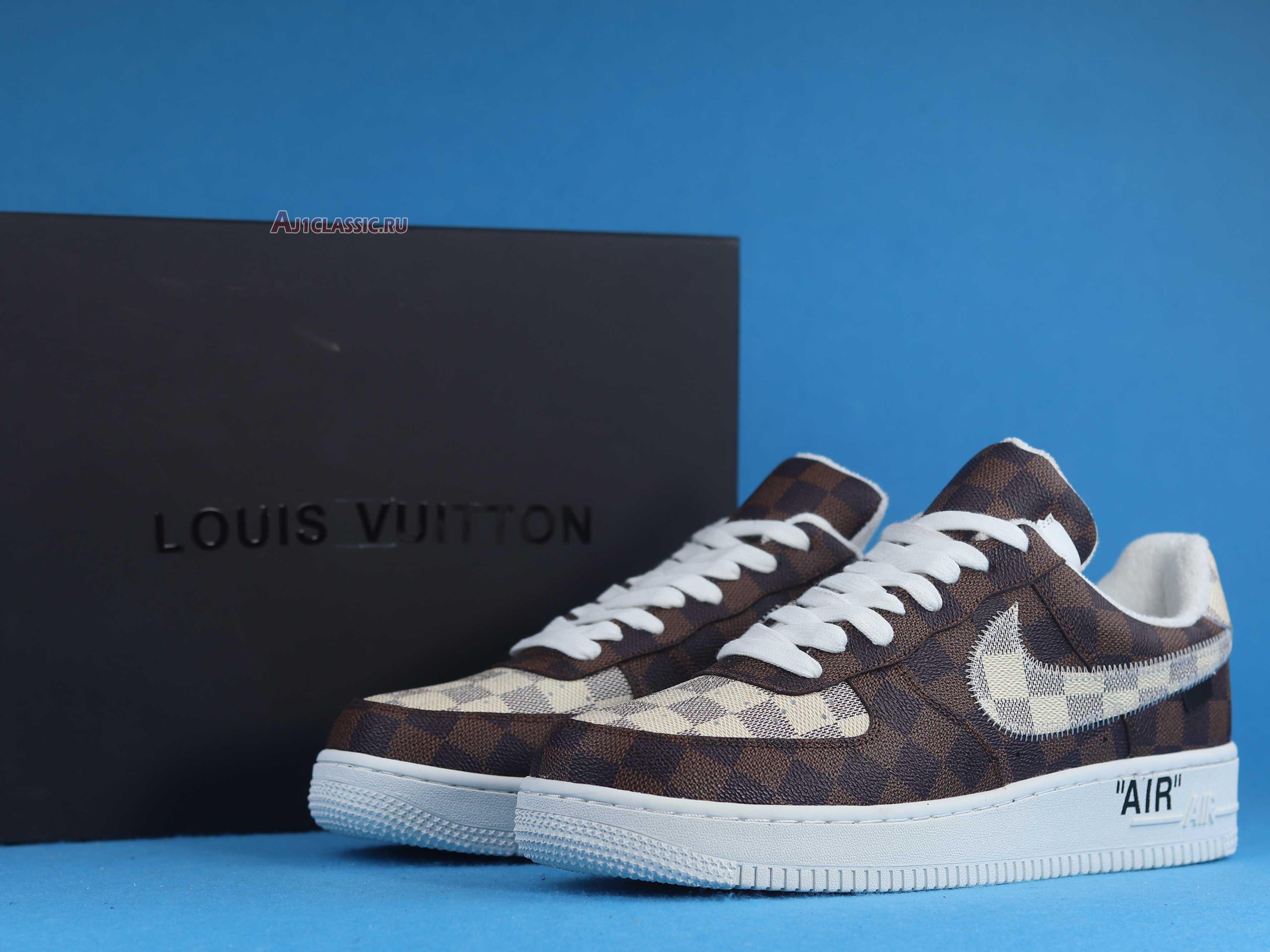 New Nike x Louis Vuitton Air Force 1 Low "Brown" NAF1LV-02 Shoes