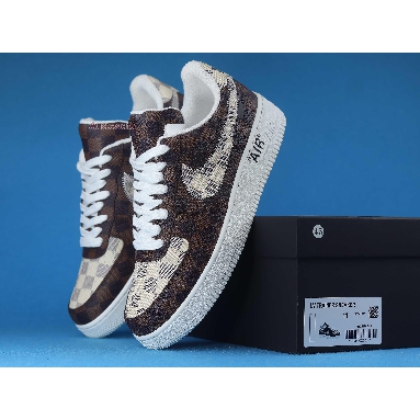 Nike x Louis Vuitton Air Force 1 Low Brown NAF1LV-02 Brown/White Mens Womens Shoes