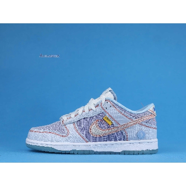 Union LA x Nike Dunk Low Passport Pack - Argon DJ9649-400 Hyper Royal/White/Psychic Blue Mens Womens Shoes