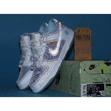 Union LA x Nike Dunk Low Passport Pack - Argon DJ9649-400 Hyper Royal/White/Psychic Blue Mens Womens Shoes