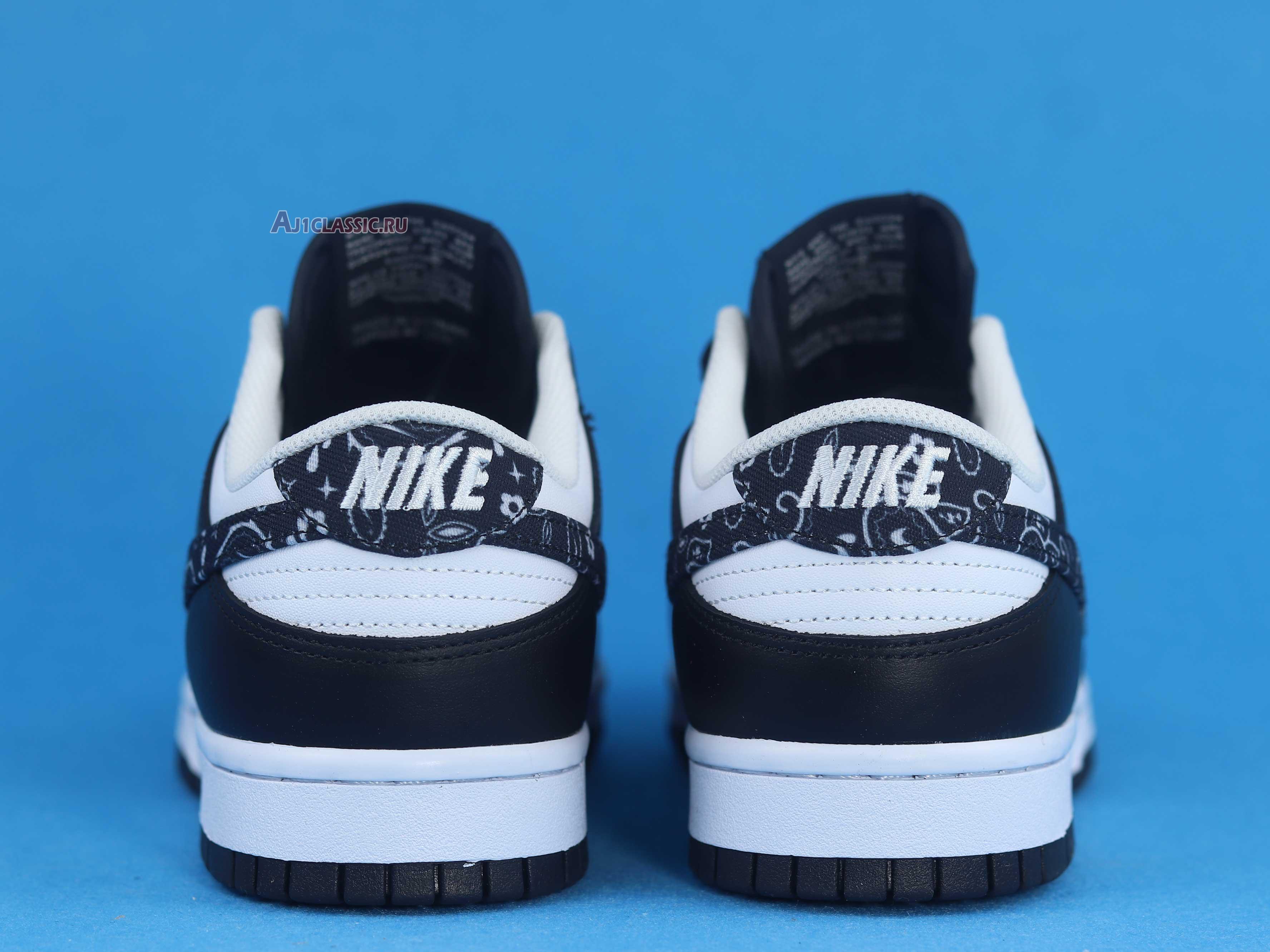 New Nike Dunk Low "Black Paisley" DH4401-100 Shoes