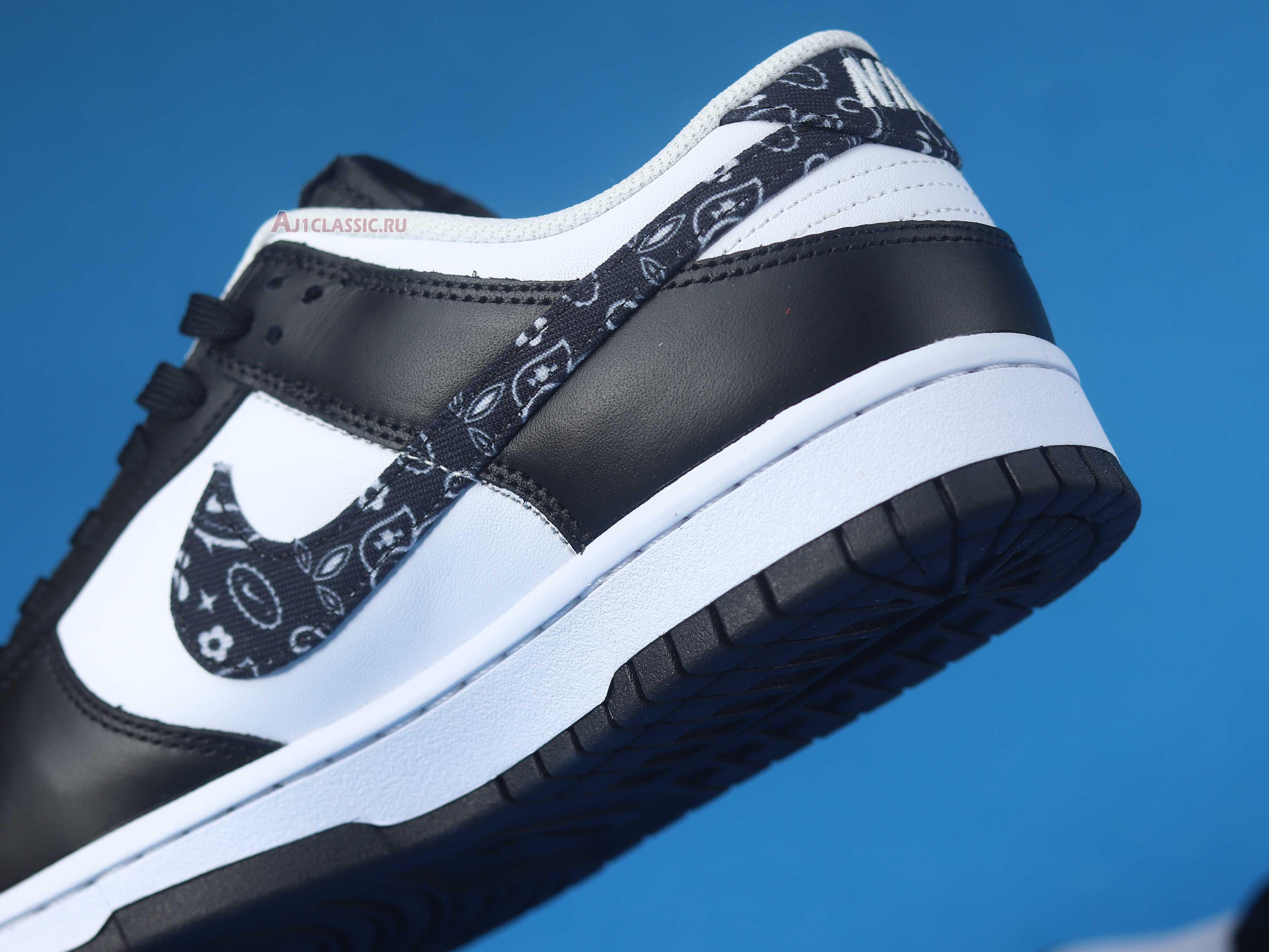 New Nike Dunk Low "Black Paisley" DH4401-100 Shoes