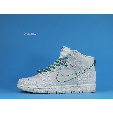 Nike Dunk High SE GS First Use Pack - Green Noise DD0733-001 Light Bone/Green Noise Mens Womens Shoes