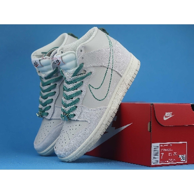 Nike Dunk High SE GS First Use Pack - Green Noise DD0733-001 Light Bone/Green Noise Mens Womens Shoes