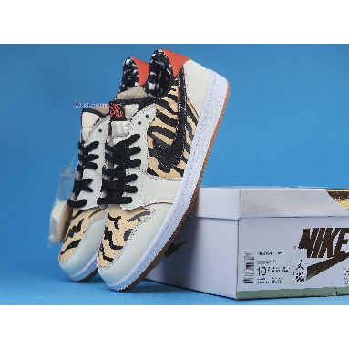 Air Jordan 1 Low OG Chinese New Years - Year Of The Tiger DH6932-100 Sail/Black/Orange/Gum Mens Womens Shoes