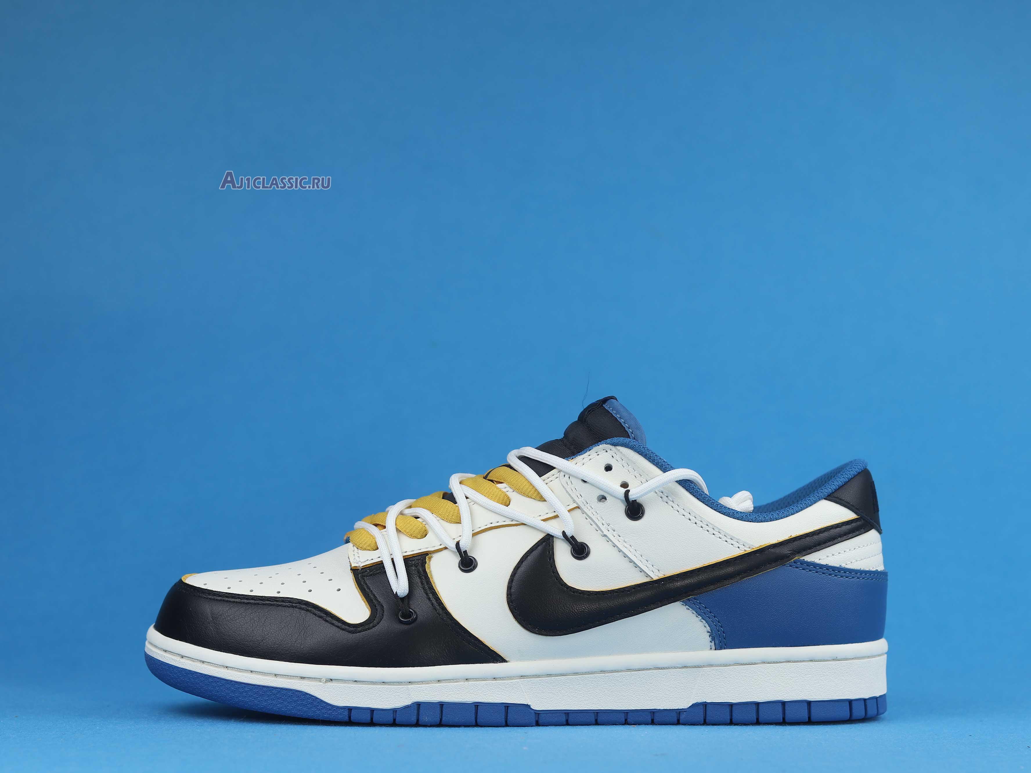 New Nike Dunk Low "Royal Blue - White - Black" DD1391-001-02 Shoes