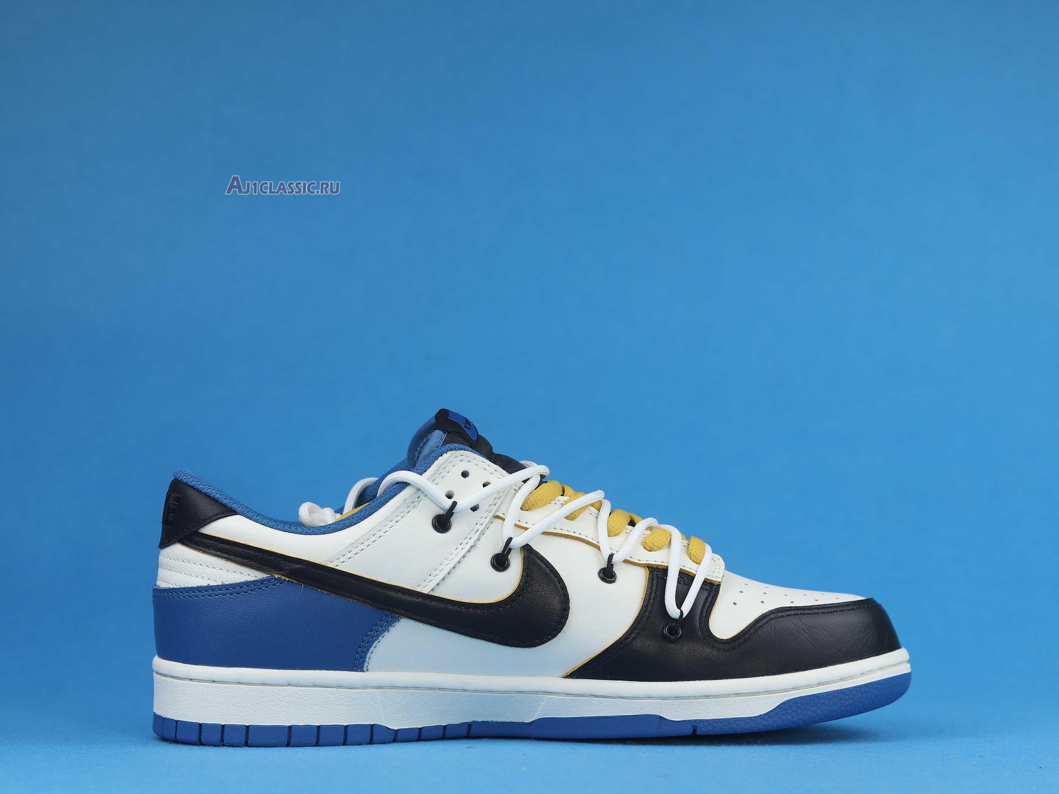 New Nike Dunk Low "Royal Blue - White - Black" DD1391-001-02 Shoes